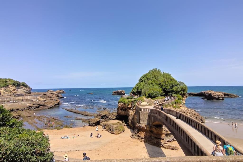 Appartement Le Sahel - Vue Imprenable Sur L'Ocean Biarritz Luaran gambar