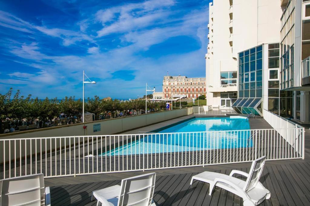 Appartement Le Sahel - Vue Imprenable Sur L'Ocean Biarritz Luaran gambar
